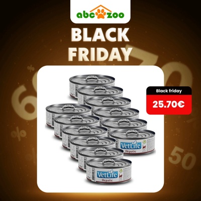 Vet Life Hepatic Feline 12 x 85 g