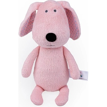Balibazoo Мека играчка За Гушкане Dog 28cm розов 81991 (111056)