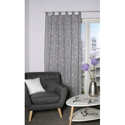 Home Wohnideen hotový záves 49013 THEES 0305 siva 225x140 cm (v x s)