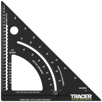 TRACER Pro Square 4072-XG Tesařský úhelník velký – Zboží Mobilmania