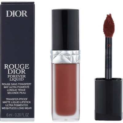 Dior Rouge Dior Forever Liquid Matte Lipstick Vysoko pigmentovaný matný rúž 200 Forever Dream 6 ml