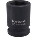 Fortum Машинна (ударна) муфа 3/4", 27 mm, L 52 mm, почернена, FORTUM