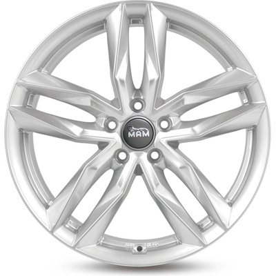 MAM RS3 7x16 5x108 ET46 silver – Zboží Mobilmania