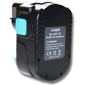 VHBW Батерия за Hitachi EB1812S / EB1814SL / EB1820, 18 V, 3.0 Ah (800103066)