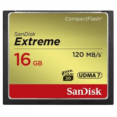 SanDisk Extreme CF 16 GB 120 MB/s