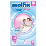 Molfix Бебешки гащи Molfix 4 - 52 броя