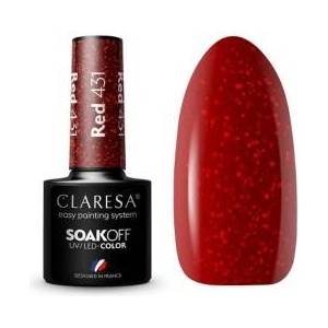 Claresa Gel polish RED 431 -5g