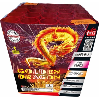 Baterie výmetlic Golden Dragon 25 ran 2x1 ČÍNA EP-5011D