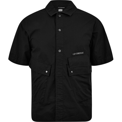 CP Company CP SS Gab Shirt Sn42 - Black 999