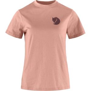 Fjällräven Дамска тениска Fjällräven Women's Fox Boxy Logo Tee T-shirt - Dusty Rose (116-9069-0613)