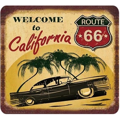 Ceduľa Welcome to California
