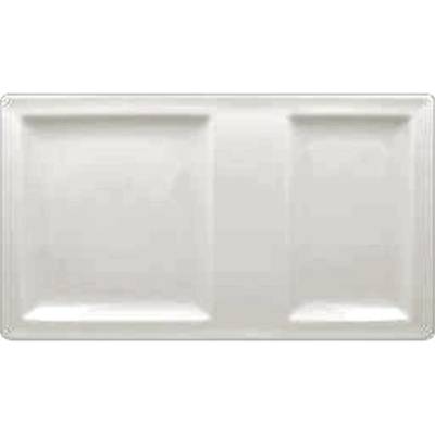 RAK Porcelain Classic Gourmet talíř obdélný dvoudíný 48 × 21 cm