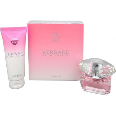 Versace Bright Crystal EDT 50 ml + 100 ml telové mlieko darčeková sada