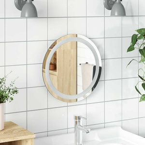 vidaXL LED огледало за баня 40 см кръгло (353277)