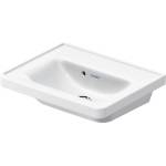Duravit D-Neo - Умивалник 50х40 см, с преливник, без отвор за смесител, бял 0742500060 (0742500060)