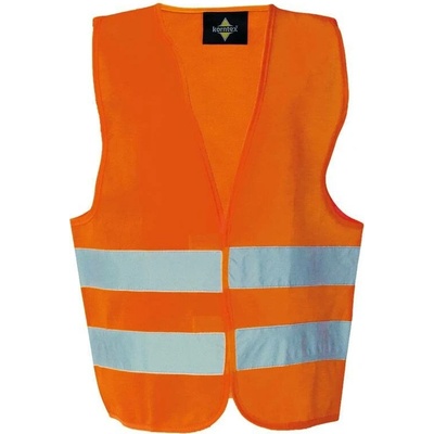 Korntex KW01 detská bezpečnostná vesta oranžová