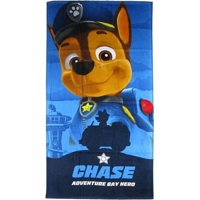 Carbotex Bavlnená osuška 70 x 140 cm Paw Patrol Chase PAW235115