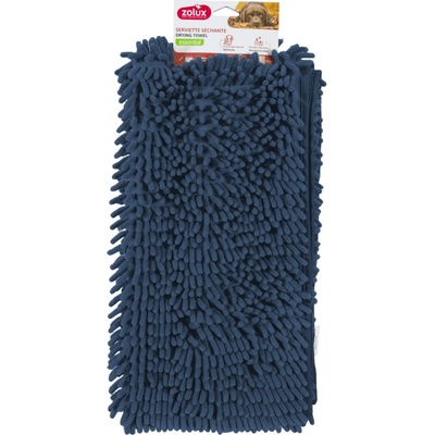 Zolux S.A.S. Ručník pro psy Zolux z mikrovlákna, modrá, 90 cm