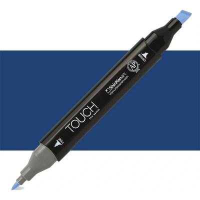 Lihová fixa TOUCH oboustranná Fine & Chisel, Prussian blue (PB69)