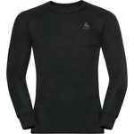 Odlo Мъжко синтетично термобельо Odlo Base Layer Top Crew Neck L/S Active Warm Eco Synthetic base layer - Black - размер 3XL (014-1525-0117)