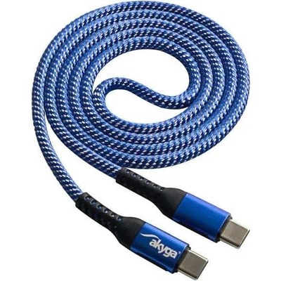 Akyga AK-USB-37 USB-C na USB-C 100W, 1m