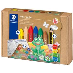 STAEDTLER Смесен комплект за оцветяване, STAEDTLER "Noris junior 61 C1 (61 C1)