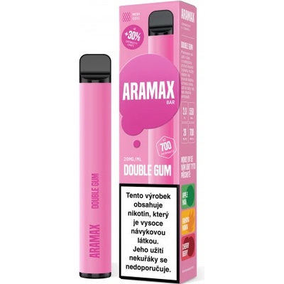 Aramax Bar 700 Double Gum 20 mg 700 potáhnutí 1 ks