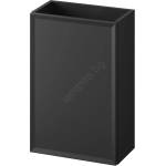 Cersanit S1022-003 -Висящ шкаф за баня под умивалник MILLE 40x22 см черен (CS0270)