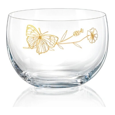 Crystalex sklenená miska WildFlowers 20 cm