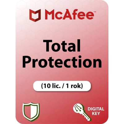 MCAFEE TOTAL PROTECTION 10 lic. 1 ROK (MTPU010RKA)