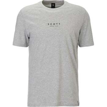 Scott Мъжка тениска Scott Typo S/S T-shirt - Grey Melange (216-1385-0711)