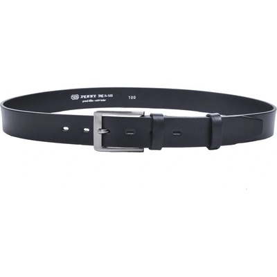 Penny Belts pánský kožený pásek 35-100-4-60 černý