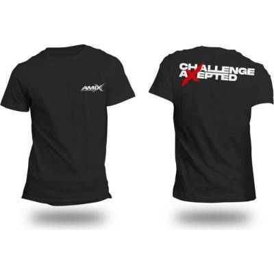 Amix Amix Nutrition Amix™ Tshirt Challenge Axepted Barva: Černá, Velikost: S