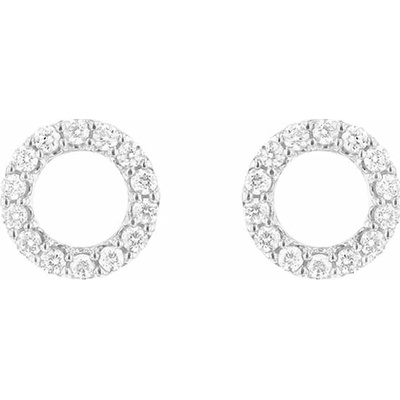 Eppi Karma náušnice s lab-grown diamantmi Leonna E47650