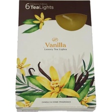 Santo Candles Tea Lights Vanilla 6 ks