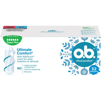 O.B. tampóny ProComfort Super Plus 32 St – Zboží Dáma