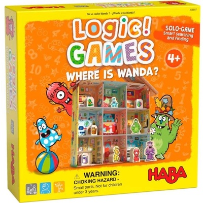 HABA Logic! GAMES Логическа игра за деца Къде е Уанда от 4 години (1306806002)