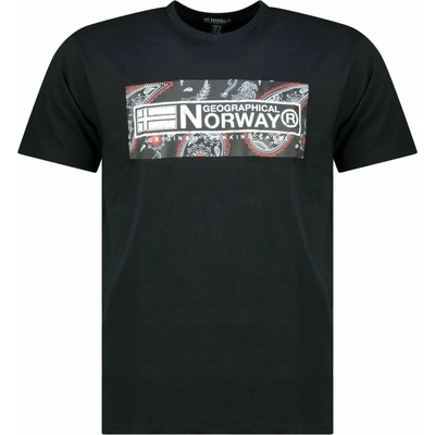 Geographical Norway tričko pánské JESLEY MEN černá
