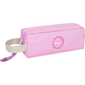 Kstationery Ученически несесер Kstationery - Mayfair, What Matters, Розов (KST67586)