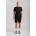 ALTRYN Поларени къси панталони ALTRYN Men's Fleece Jogger Shorts - Black/Grey