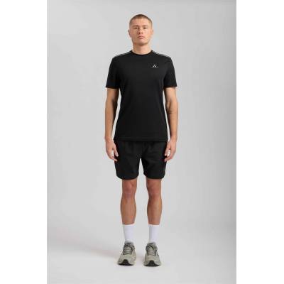 ALTRYN Поларени къси панталони ALTRYN Men's Fleece Jogger Shorts - Black/Grey