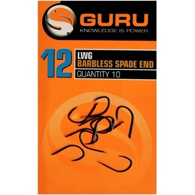 Guru Háček LWG Barbless Spade End vel.14 10ks