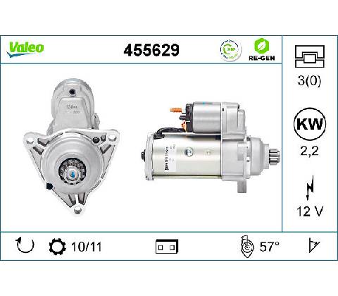 żtartér VALEO 455629