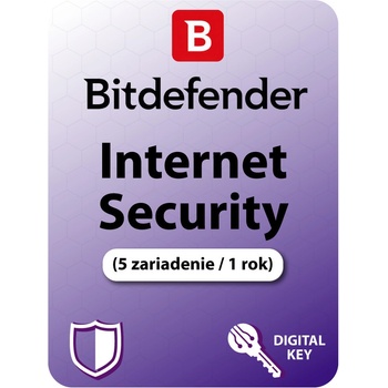 Bitdefender Internet Security 5 lic. 12 mes.