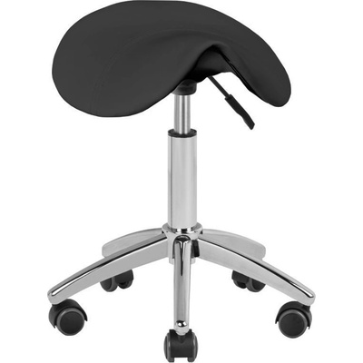 Activeshop kosmetický taburet AM-302 černý – Zboží Dáma