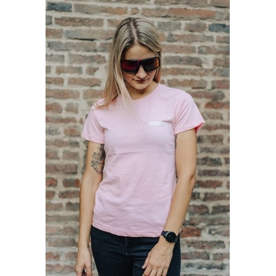 Dámské tričko Kolo je láska Pink Love růžová