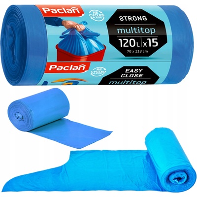 Paclan Multipop 4 uväzovacie rohy 120 l 25 µm 15 ks