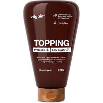 Vilgain Prebiotic Topping Low Sugar perníček 320 g – Zboží Dáma