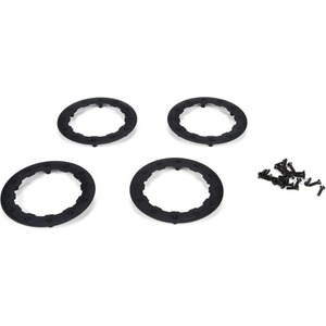 Team Losi Racing Tlr черен заключващ пръстен (4): sct/scb/scte