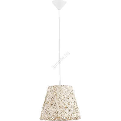 Пендел CANNUCIA 1xE27/15W/230V кремав (ALF16443)